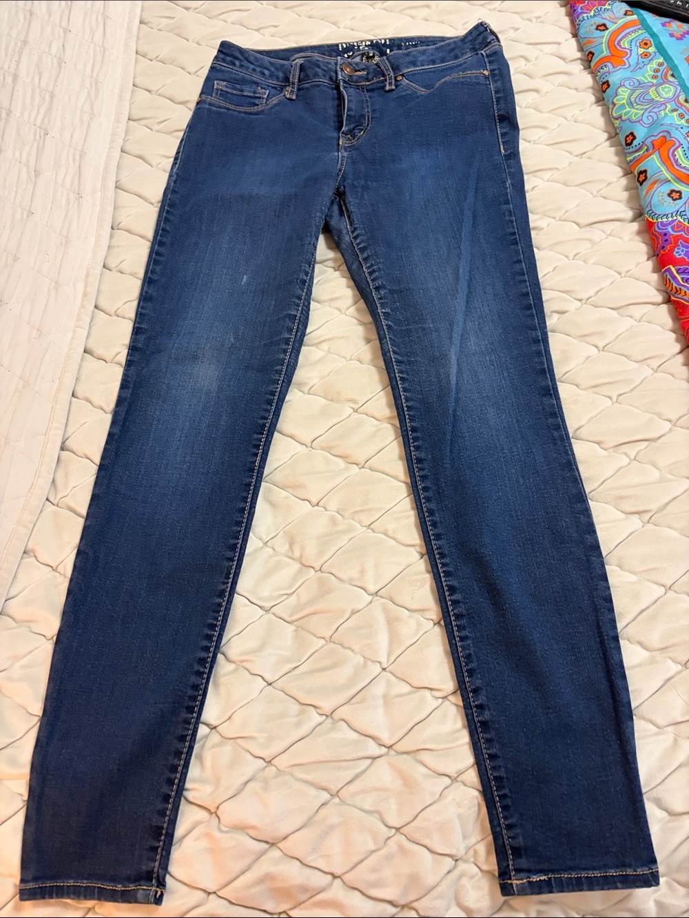 Rewash Dark Blue Women's Skinny Jeans